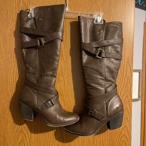 Blowfish Brown Mid-Calf Boots